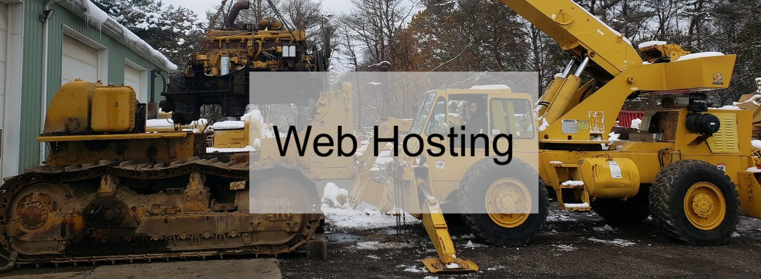 Web hosting and dealer website solutions for heavy equipment businesses